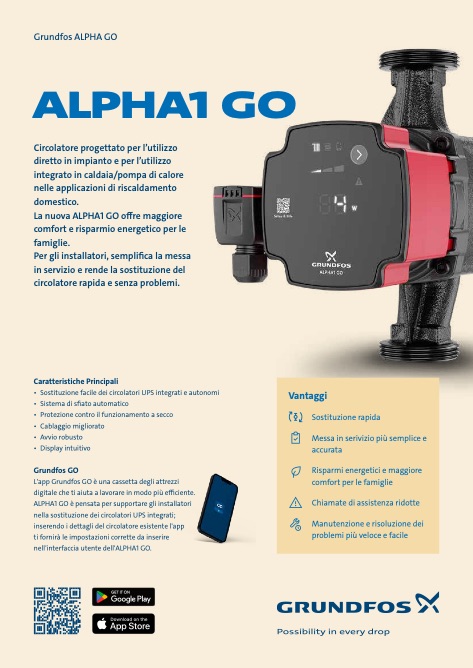 Grundfos - Catalogo ALPHA1 GO